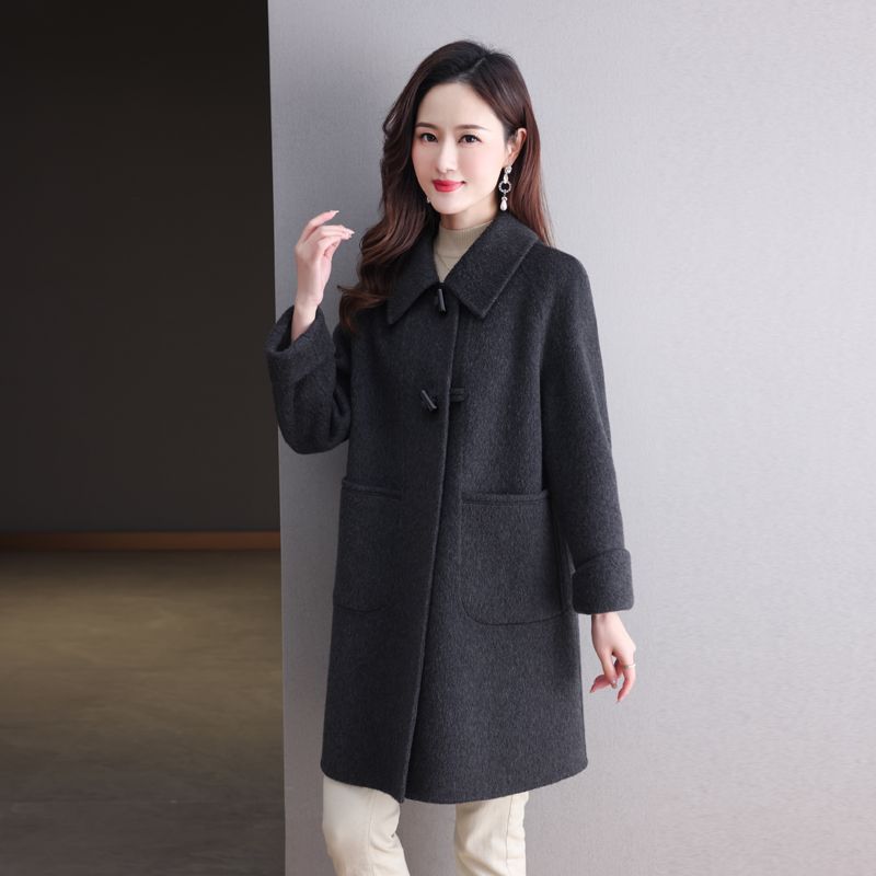 2025新款秋冬双面呢大衣