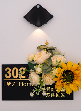 门牌号码牌家用门牌定制公司办公室门牌订制创意亚克力入户门牌