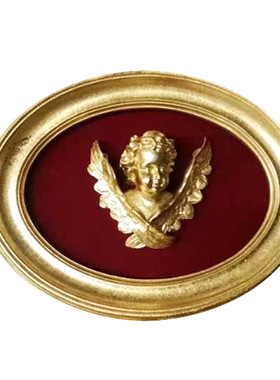 欧式树脂像框摆件装饰品椭圆形创意挂墙婚纱照相框摆台家居摆件