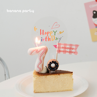 数字蛋糕蜡烛装饰插件