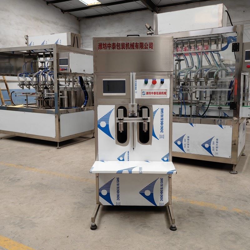 酵素黄酒灌装生产线 配制酒 桶装酒 酒精灌装机 半自动液体灌装机