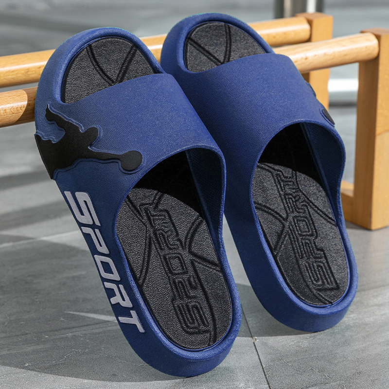 新款扣篮男童儿童拖鞋四季