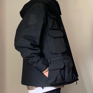 烈阳制造 Week13X20s多口袋户外防水防风男女情侣冲锋衣夹克