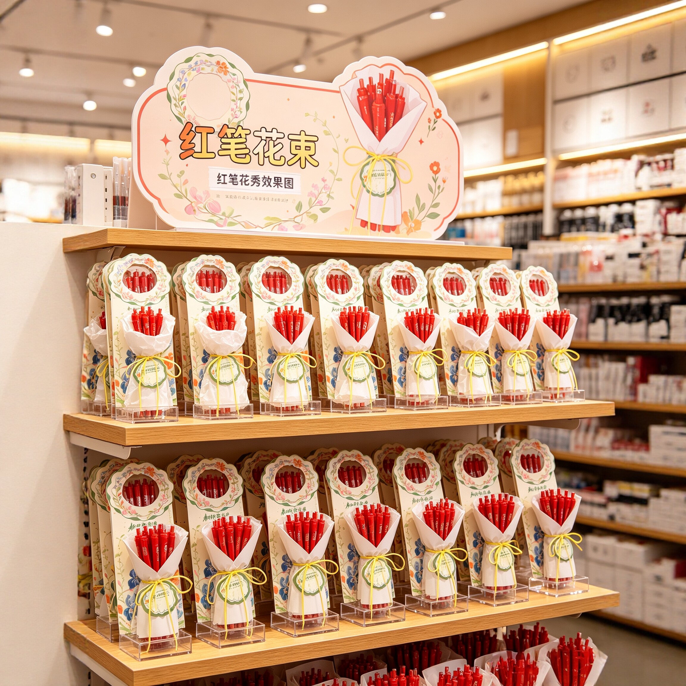 教师节红笔花束礼物diy材料贺卡幼儿园送老师实用纪念意义伴手礼