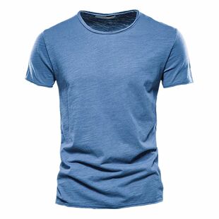 Top Tees Men Summer New  Classic 100% Cotton t shirt for men