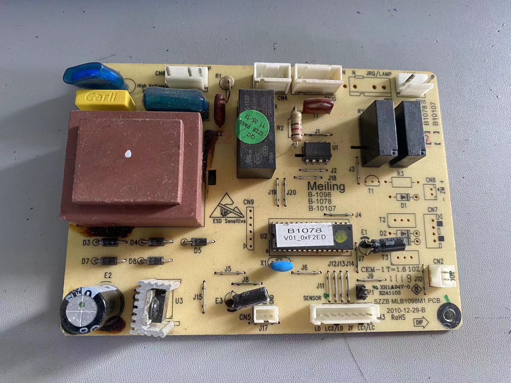 美菱BCD-450ZE9N主板B-1078