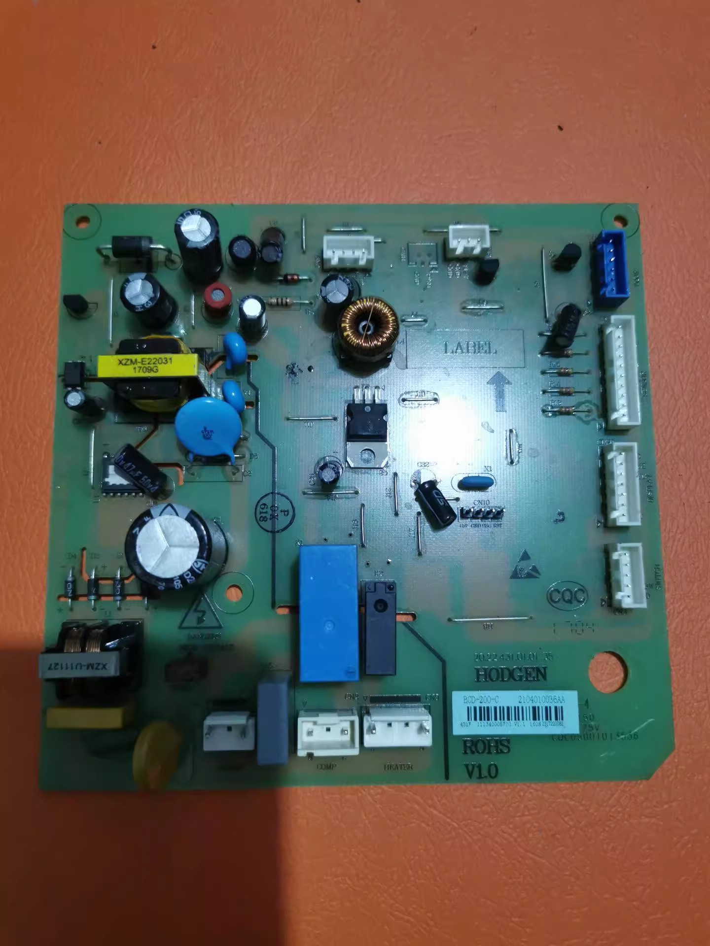 TCL冰箱电脑版BCD-200WF1主板