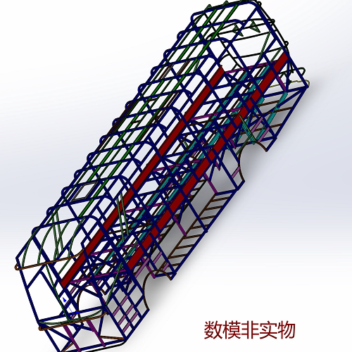 12m米大巴客车公共汽车身骨架3d三维几何数模型车框架solidworks
