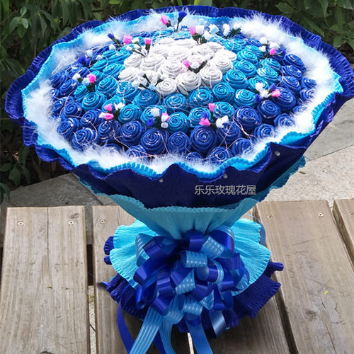 手工玫瑰花材料包泡沫海绵素材模板 手工玫瑰花材料包泡沫海绵图片下载 小麦优选
