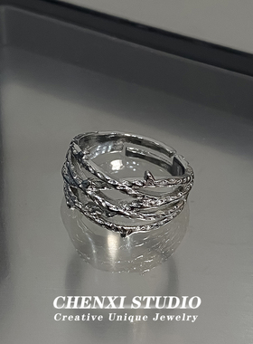 冷淡风简约个性高级感戒指男