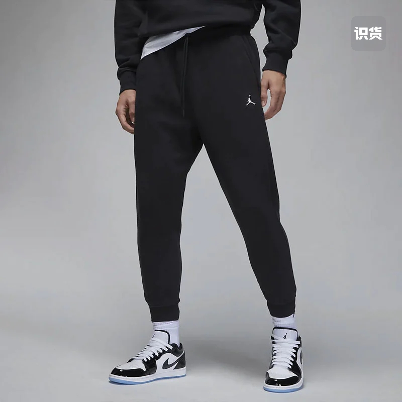 Jordan Brand 加绒保暖针织训练收口束脚运动DQ7341-010，L6仓