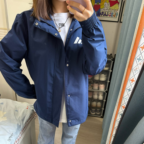 adidas Entrada 22 SP AW 连帽运动拉链夹克