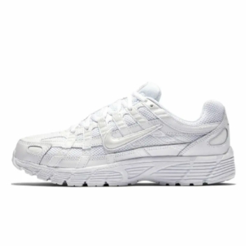 Nike P-6000 舒适复古减震透气 低帮 休闲跑步鞋  纯白 L14仓