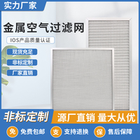 油煙金屬過濾網(wǎng)初效金屬過濾器