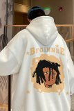 2025秋季新款款港风潮流连帽卫衣宽松大码美式高街外套LM4803-P48，女装短外套，电商B295