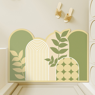 小清新可切割入口门地垫Pvc耐污免洗入口地垫免护理入口地毯定制