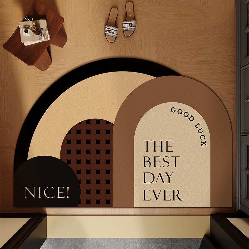 入户防滑地垫玄关进门高级感异形地毯可擦免洗可裁剪皮革家用脚垫,居家布艺,入户地垫,淘宝优惠券,粉丝福利购,淘宝优惠卷