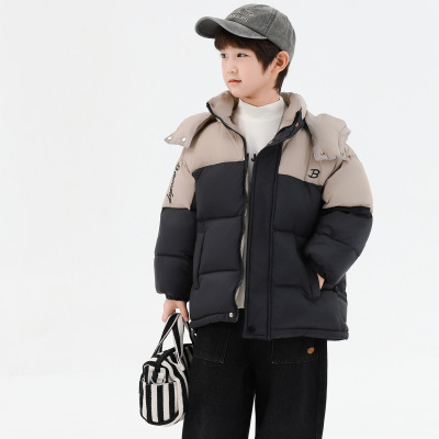 儿童羽绒服爆款加厚2025新款男童冬季外套潮洋气中大童男孩防寒服