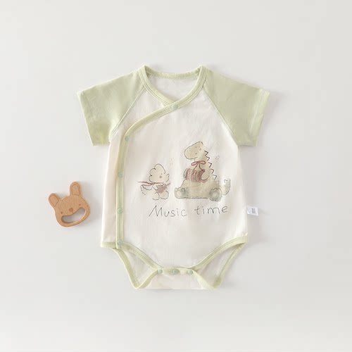 清仓夏季婴儿A类纯棉薄款连体衣