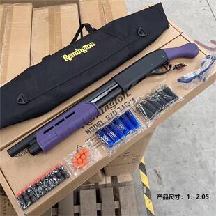 激趣m870新版抛壳软弹枪雷明顿喷子霰弹枪散弹成人男孩模型玩具