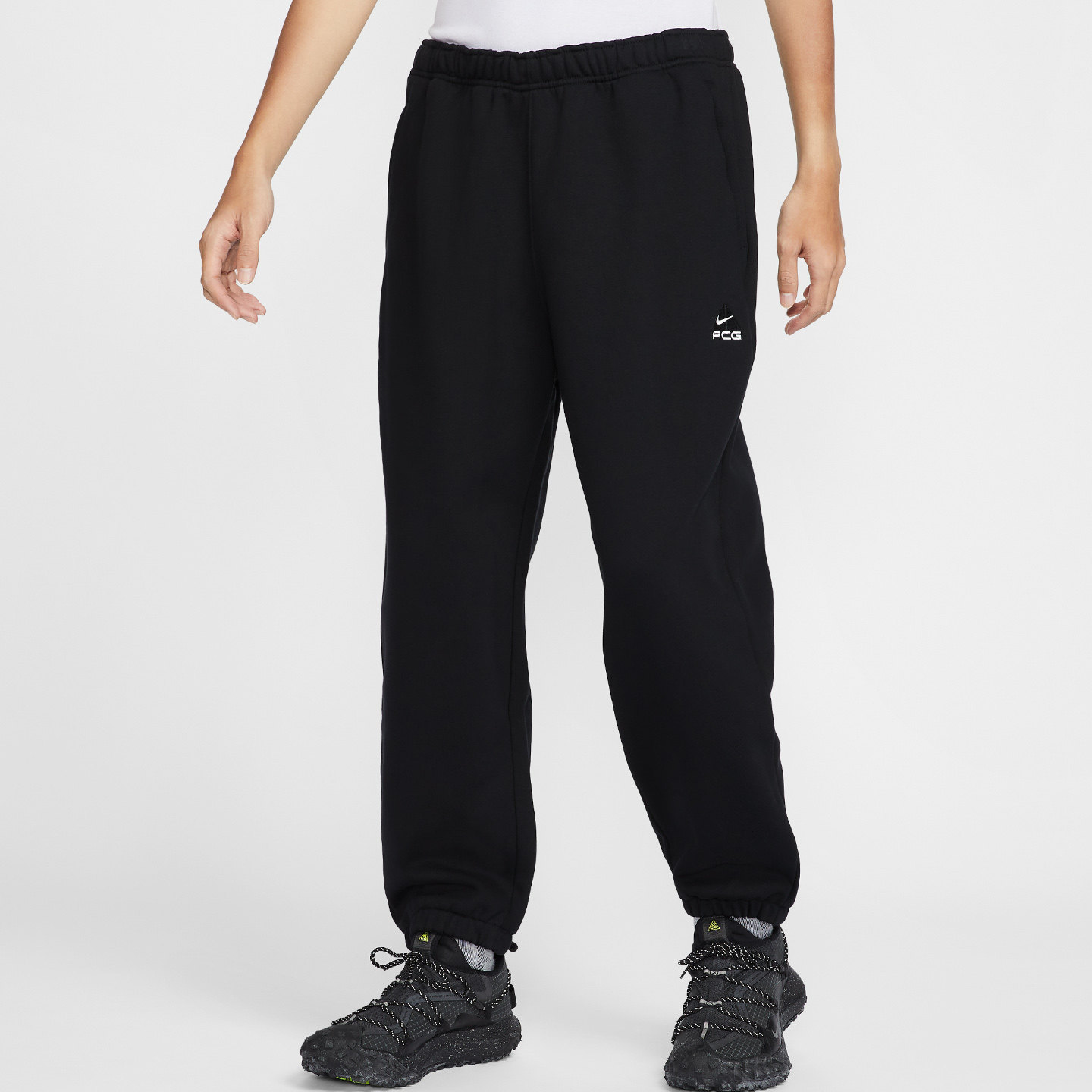Nike ACG秋冬款男裤跑步运动加绒卫裤休闲透气束脚长裤FV8651-010