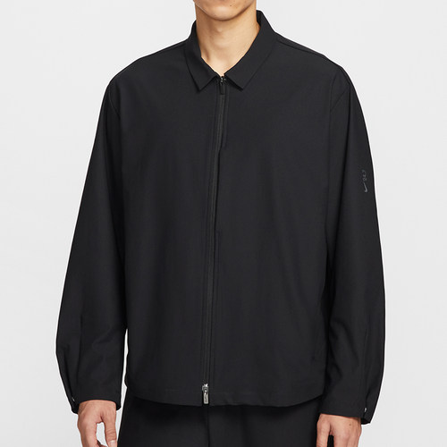 Nike男装秋季新款翻领防风运动百搭休闲透气夹克外套 IF2868-010