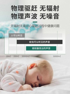 驱蚊神灯蚊虫驱除器蚊蝇诱灭器孕婴I专用全自动超声波灭蚊家用室