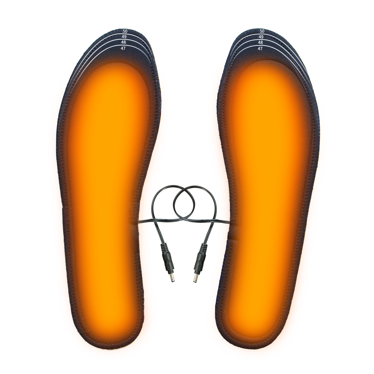 UB充电鞋垫发热保暖鞋垫定制男女可行走电加热鞋垫