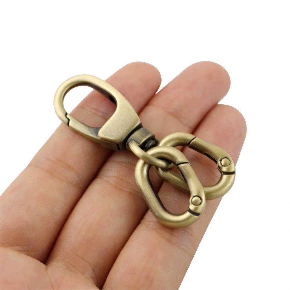 双环椭圆扣腰挂扣汽车钥匙扣