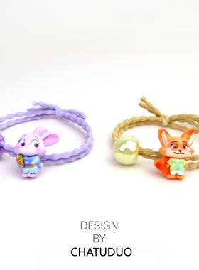 甜美2026年新款可爱情侣小头绳女生可调节发绳小皮筋送男朋友礼物