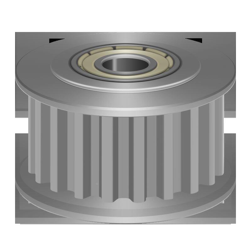 替代替代替代同步带轮5M04齿 中心轴承 涨紧轮 调节导向轮惰轮AMH