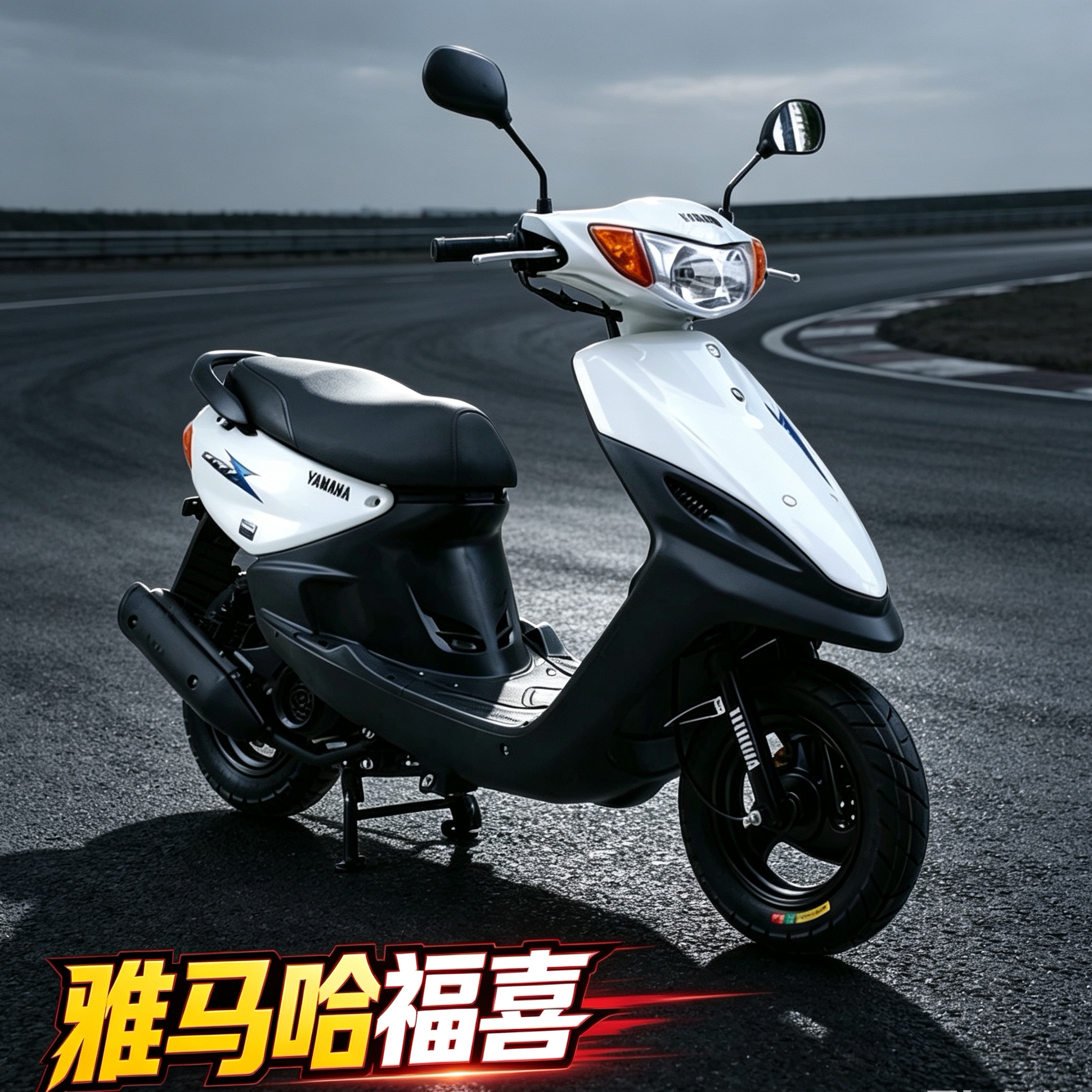 原装雅马哈福喜100c踏板摩托车机车二手摩托踏板车燃油代步男女装