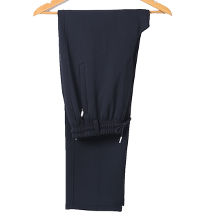 爸爸运动裤男春秋款老人爷爷秋冬松紧腰裤子中老年男装加绒休闲裤