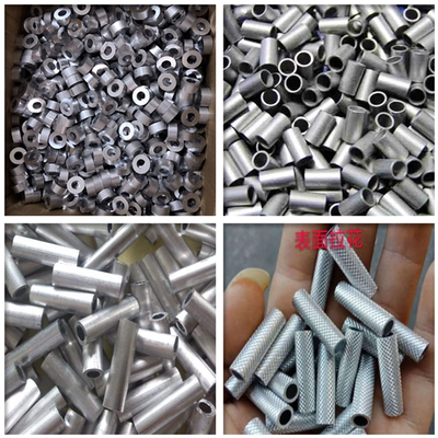 国标6061T6空心铝管6063T5铝合金硬质圆管精抽毛细管精密切割氧化