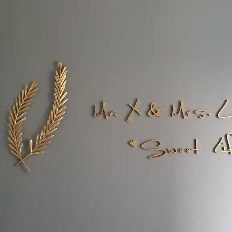 北欧风轻奢墙面字母装饰玄关客厅餐厅墙壁挂房间背景电视墙上装饰|ruв категории Домашний быт, роспись - от Buy2taobao.com для оказания профессиональной услуги покупки агента Taobao