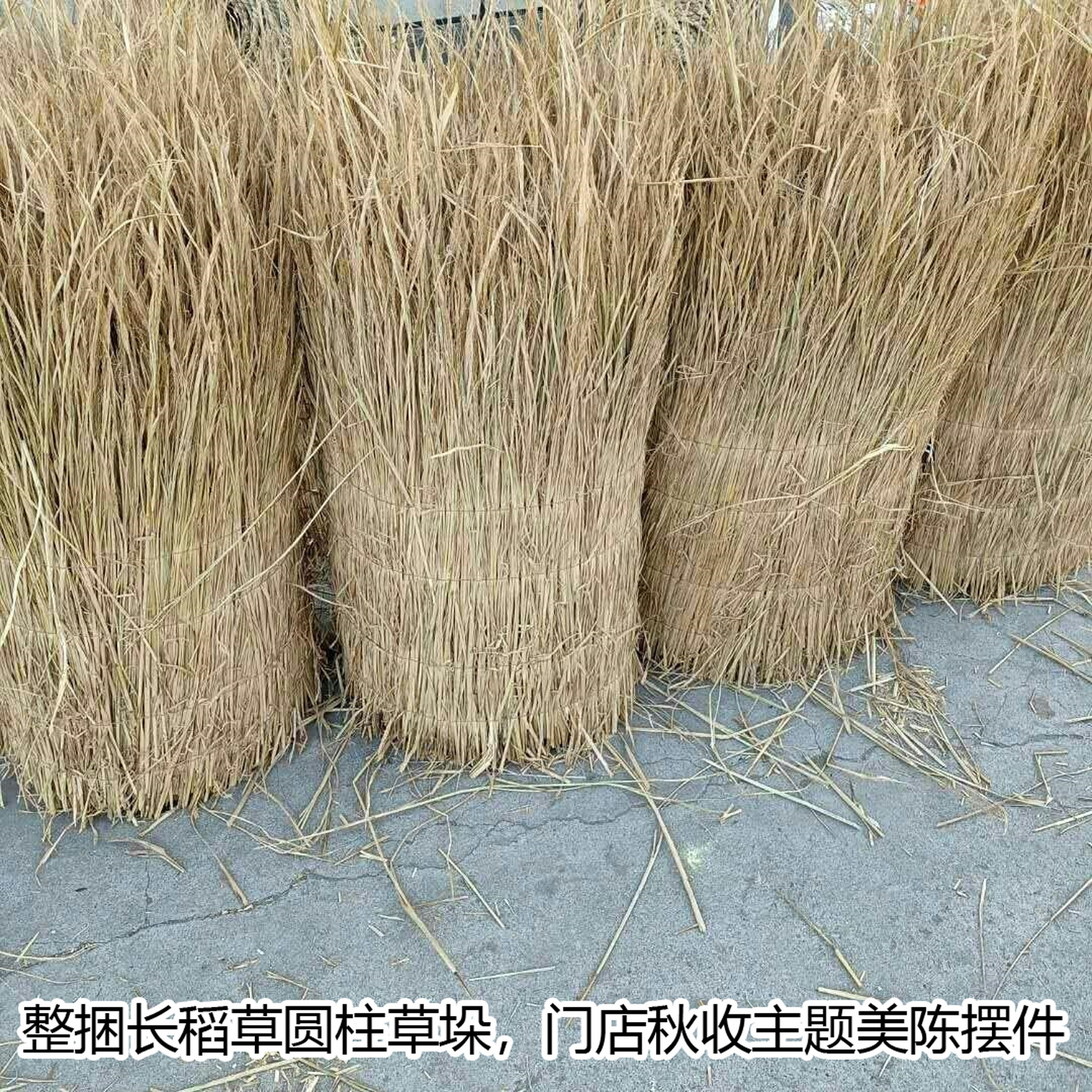 加厚稻草草帘大棚防冻保温固土