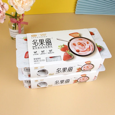 君乐宝益生菌多果酸奶90克16杯连