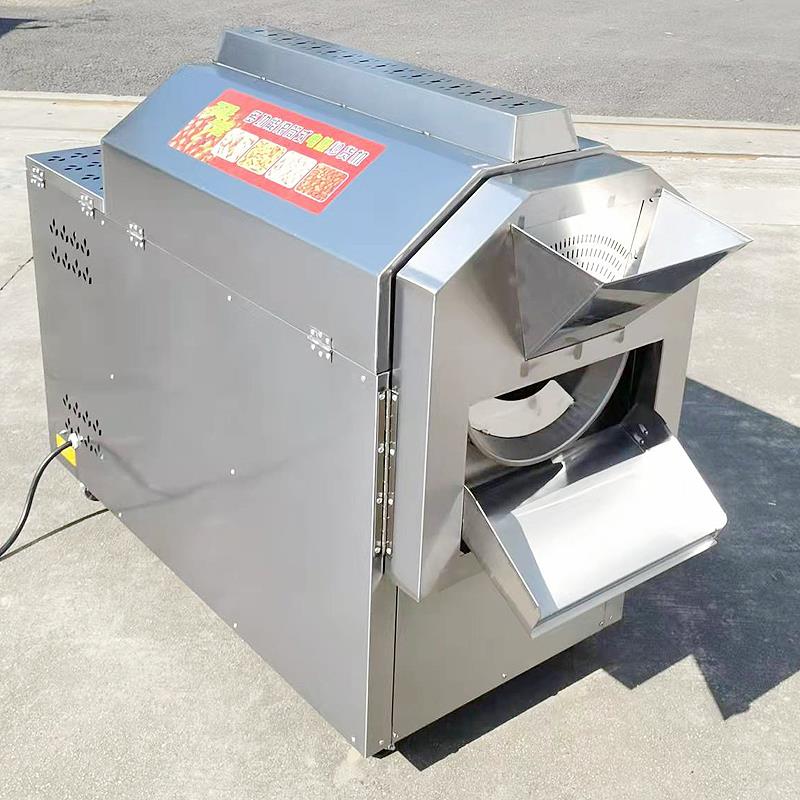 全自动滚筒炒货机商用电加热小型摆摊糖炒板栗子燃气花生瓜子厂家