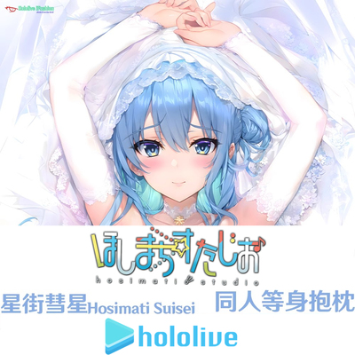 新款Hololive星街彗星等身抱枕