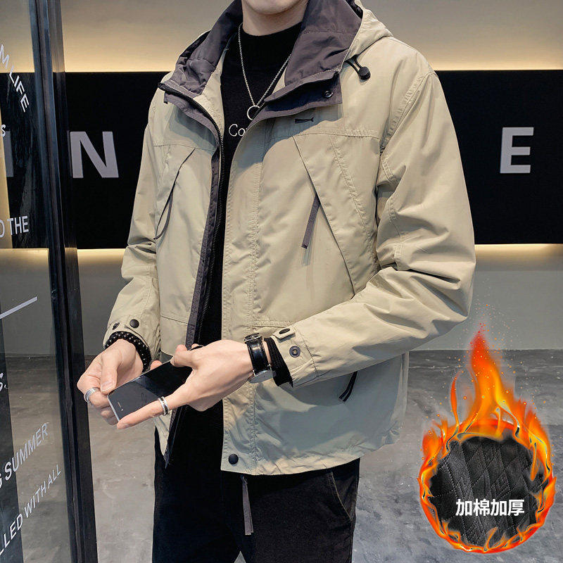 2025秋冬新款二棉衣外套男加棉加厚工装夹克宽松潮流羽绒冲锋衣服,户外/登山/野营/旅行用品,作训外套/套装/野战套装,淘宝优惠券,粉丝福利购,淘宝优惠卷