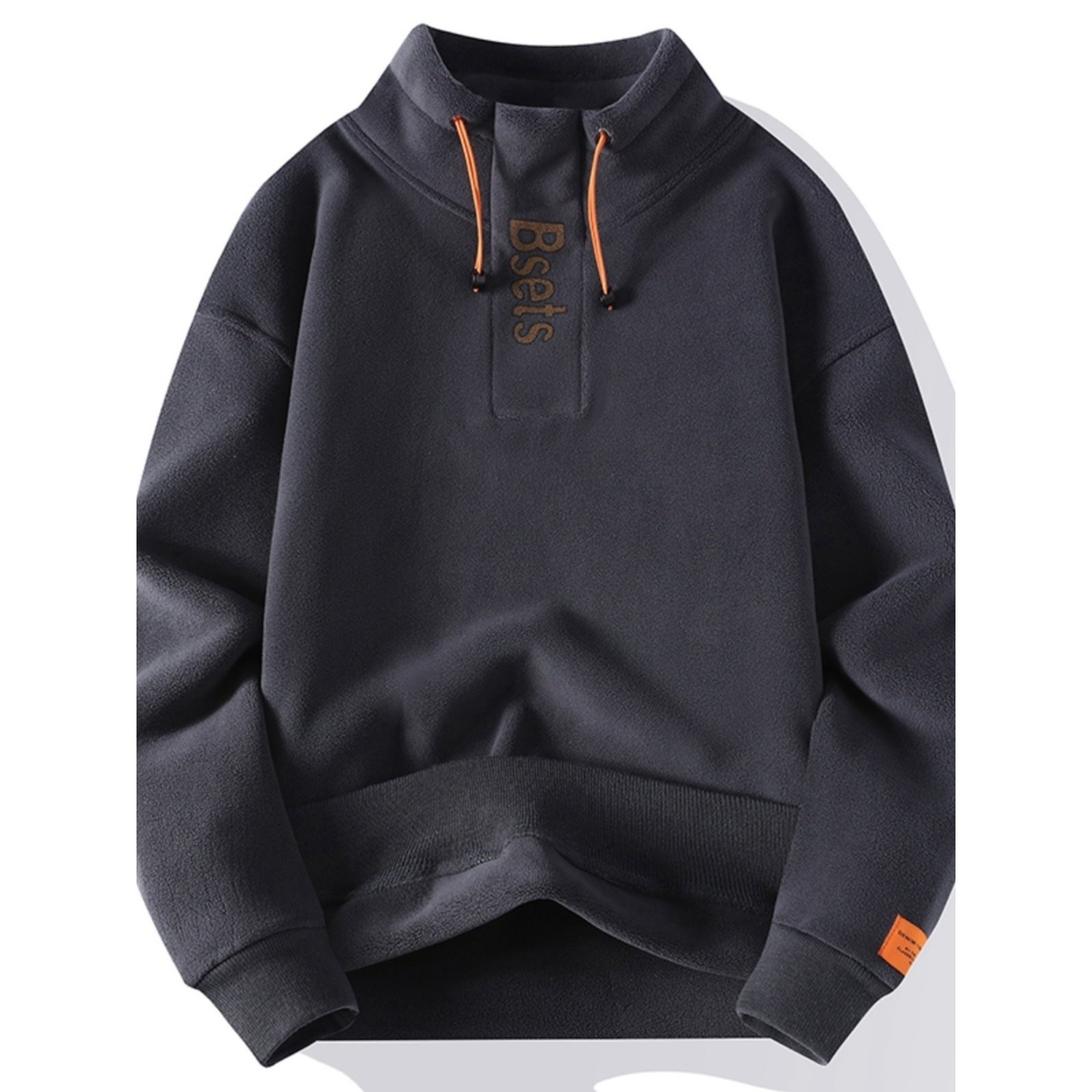 软糯卫衣男秋冬季高领上衣服打底衫ins潮牌加绒加厚保暖秋装外套,运动服/休闲服装,跑步套装,淘宝优惠券,粉丝福利购,淘宝优惠卷