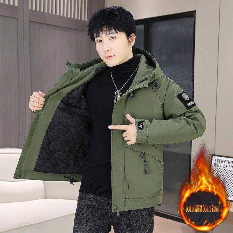 青少年工装棉服男冬款加厚连帽外套男士潮牌夹克保暖冲锋棉衣袄子,户外/登山/野营/旅行用品,作训外套/套装/野战套装,淘宝优惠券,粉丝福利购,淘宝优惠卷