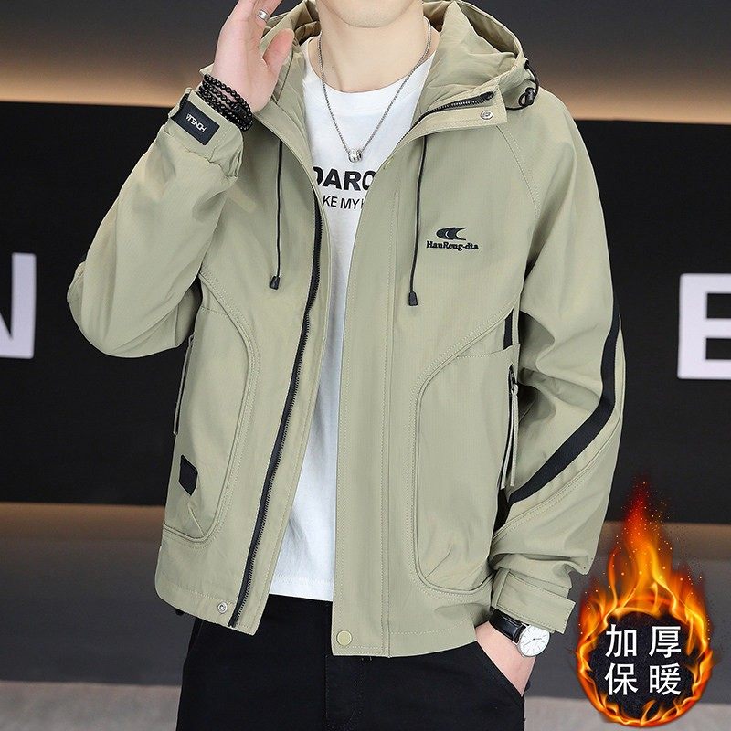 2025秋冬新款二棉外套男潮牌帅气连帽工装夹克棉服保暖加厚冲锋衣,户外/登山/野营/旅行用品,作训外套/套装/野战套装,淘宝优惠券,粉丝福利购,淘宝优惠卷