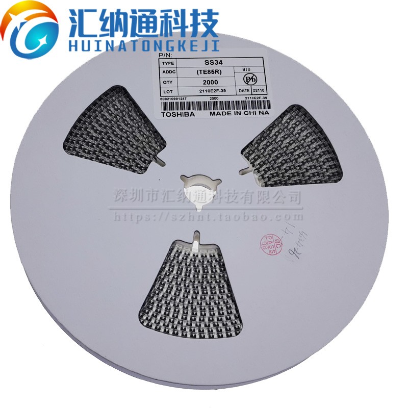 SMA 贴片肖特基二极管 SS34  SS36  SS310 DO-214AC 整盘