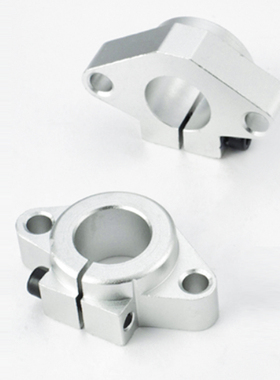 卧式光轴支架固定座菱形支撑座 pSHF8 10 12 16 20 25 30 35 40 5