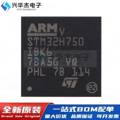 原装STM32H750IBK6 UFBGA-201 ARM Cortex-M7 32位微控制器-MCU
