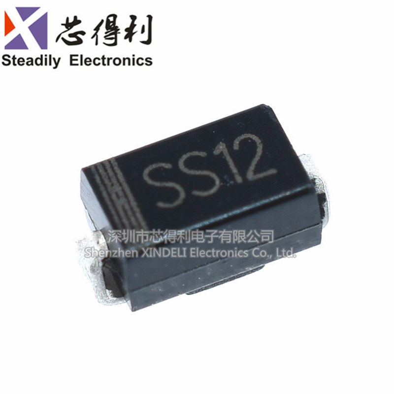 肖特基二极管 SS12 14 16 22 24 26 28 34 36 54 56 SMA 1A 3A40V