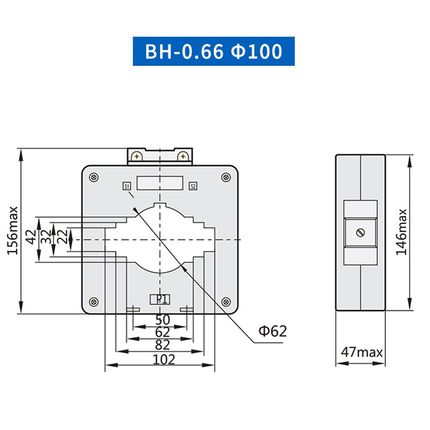 电流互感器c LKM BH-0.66-30I高精度0.5级30/50/100/5三相交流单