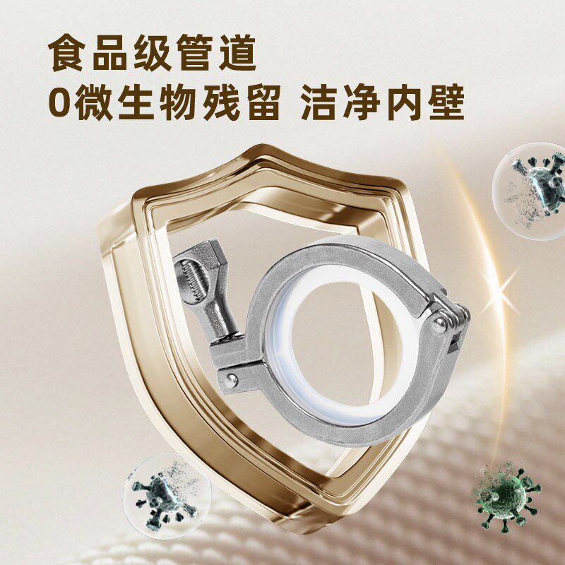 304不锈钢卡箍硅胶垫片套装卡扣接头密封抱箍快接卫生级方便安装