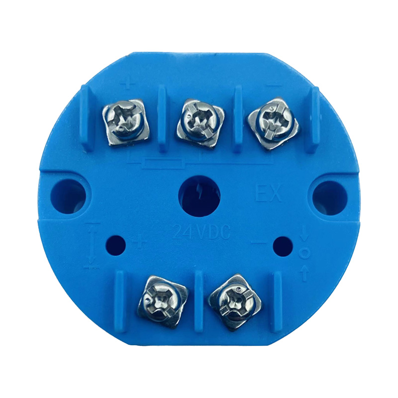 一体化温度变送器NTC转4-20mA 10K 3950转模拟量20K 5K 100K导轨